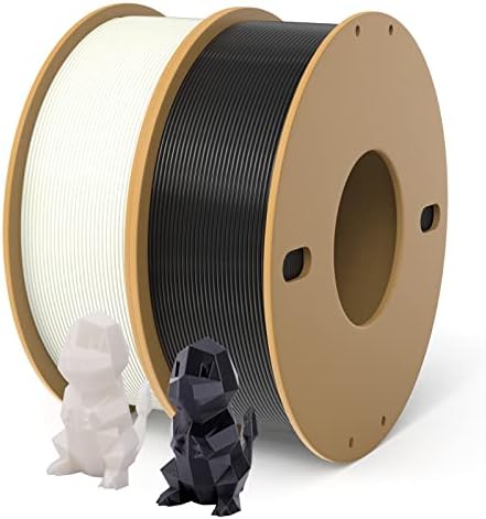 Dikale PLA+ Filamento da impressora 3D 1,75 mm sem emaranhado, peso líquido 250g Spool, 2 pacotes, no total 0,5 kg, PLA Pro Plus,