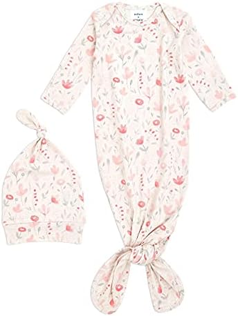 ADEN + ANais Pacote perene - Vestido de bebê recém -nascido com malha com conforto, 0-3 meses - Footie de malha conforto One