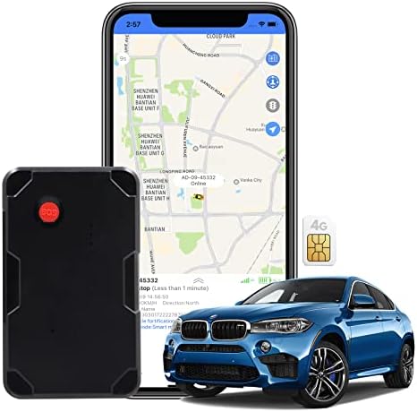Rastreador GPS 4G LTE, dispositivo de rastreamento em tempo real, rastreador portátil Rastreador GPS portátil Anti-perdido de dispositivo