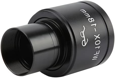 Acessório do microscópio, lente de vista ocular alta do campo de vista 18 mm para microscopia biológica