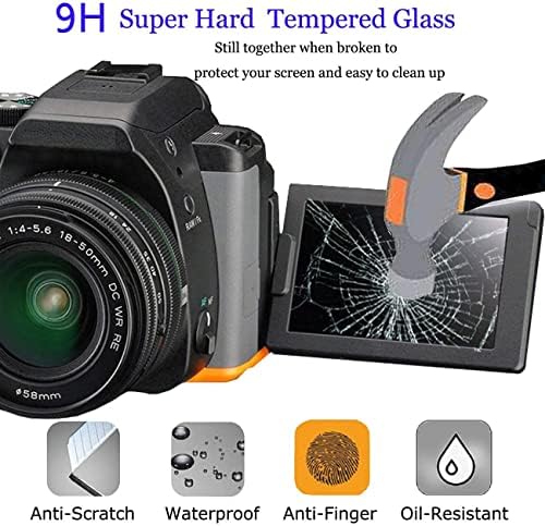 Protetor de tela em dedo para fujifilm x100t x100f x-e2 x-e2s （não para x100V）, vidro temperado óptico anti-dedo para fuji x100t x100f xe2 xe2s câmera digital