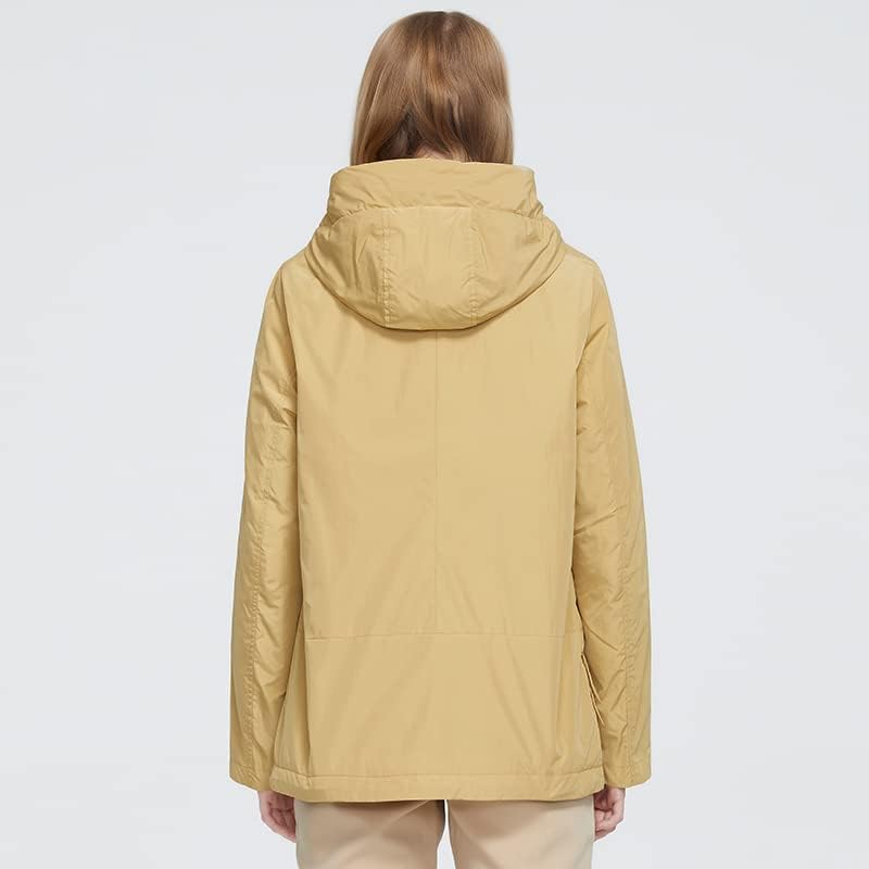 Hsqibaoer Spring Autumn Trench Coat