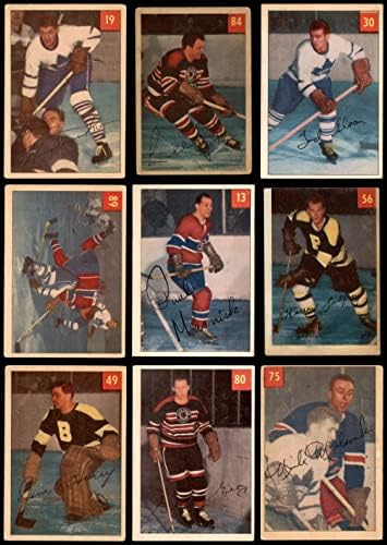 1954-55 Parkhurst Hockey Complete Conjunto GD+