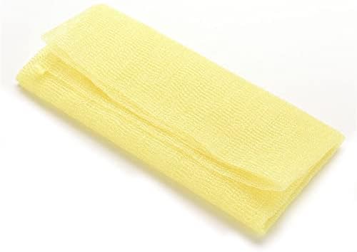 Xzing esfoliando esponja 5 pc nylon japonês esfoliando a beleza de banheira de banho de lavagem de pano de pano de costas de