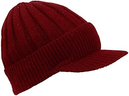 BDDVIQNN MENS FEIRA MUNIA KNIT HAT CAP CAPA DE LOOLENTO PULLOVER DE LOOVA ENGENDO CAPA DE BACEBOL DE CAP LAPA DE CAPA PARA MULHER