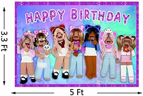 Zeaders Sandbox Game Theme Pink Girl Party Supplies Fotografia Baby Baby Birthday Party Banner Photo Background Cake Table