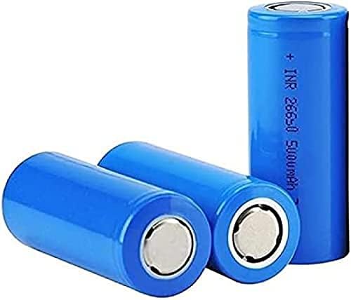 HABD 2 baterias 26650 Baterias de lítio recarregáveis ​​5000mAh 3.7V para lanterna LED