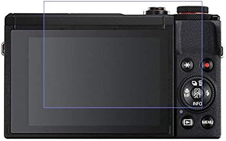 Motongo para Canon PowerShot G7X Mark III Protetor de tela - Protetor de tela de vidro temperado para Canon PowerShot G7X Mark III, 9 h dureza, 0,3 mm de espessura, feita de vidro real