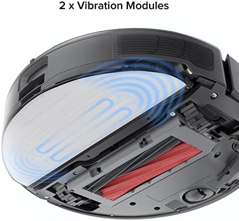 Roborock Mop Pan para S8 Pro Ultra Robot Vacuum, com módulos de vibrações sonoras duplas