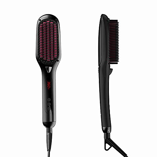 Alisador de cabelo Ion negativo Cabelo pente Lady Electric Comb