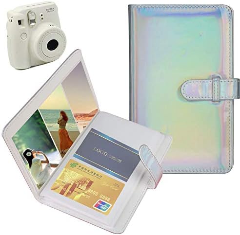 Álbum de fotos Display Accessorie Mini Photo Álbum Universal Mini Portable 96 Bolsões Póus Photo Album Memória para Fotos