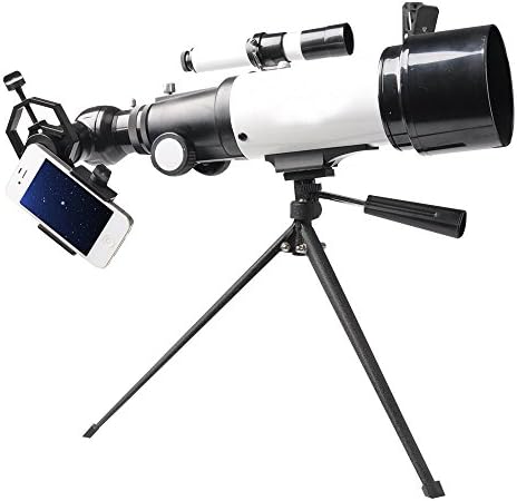 Adaptador de telefone celular universal de Kukoo - Compatível com telescópio e microscópio de escopo de manchas monoculares binoculares