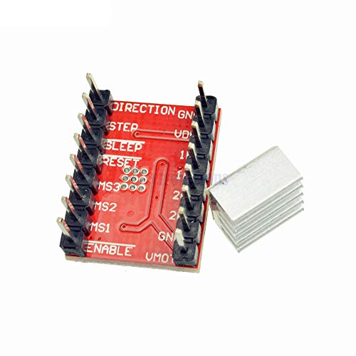 5pcs reprimpam o driver de passo A4988 Módulo Driver do motor de passo para o acessório de peças da impressora Arduino 3D com dissipação