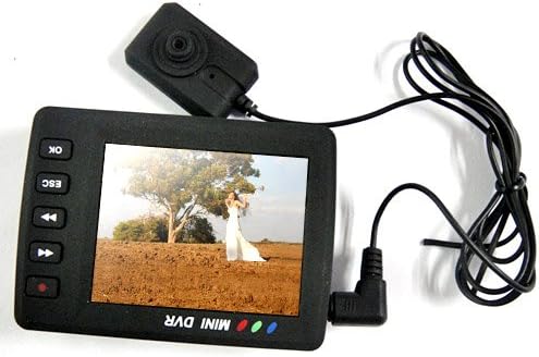 Segurança Anjo Eye Mini DVR 2,5 TFT High Definition Pinhole Button Camera w/ Motion Rastreamento de rastreamento de rastreamento