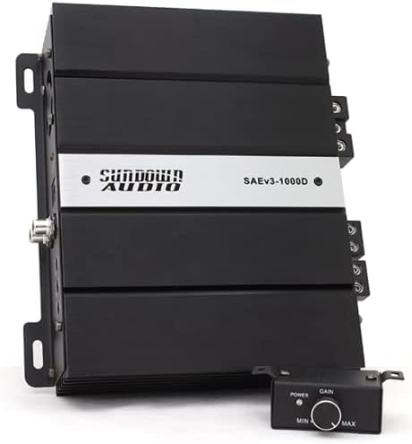 Sundown Audio SAE-1000D V.3 Monoblock 1000W RMS Amplificador SAEV3-1000D