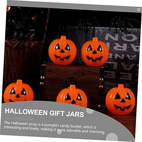 Alipis 12pcs Bucket Up Favors Recipientes portáteis requintados de decoração de decoração Adorável adereços Adoráveis ​​portadores para adoráveis ​​doces de balde de pequeno festival de Halloween festival criativo Jar Party ou