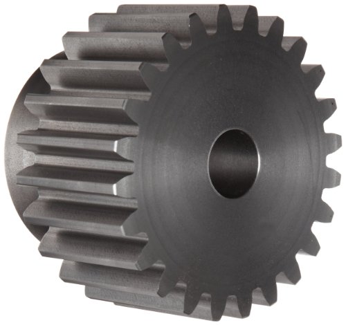 Ametric S1668 polegada Aço de aço MPB Gear, 14-1/2 graus 16dp, 68 dentes, 5/8 polegadas +/- 1/16 Bore piloto, 1/2 Largura da