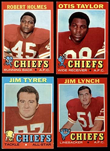 1971 Topps Kansas City Chiefs Set Set Kansas City Chiefs VG/Ex Chiefs