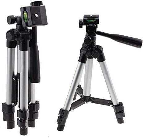 Navitech Lightweight Aluminium Tripod Compatível com a câmera Nikon D3200 Digital SLR