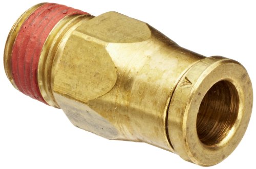 Dixon 6816x16 Ajuste de tubo de ar de bronze para conexão, conector masculino, tubo de 1/2 od x 1/2 nptf macho