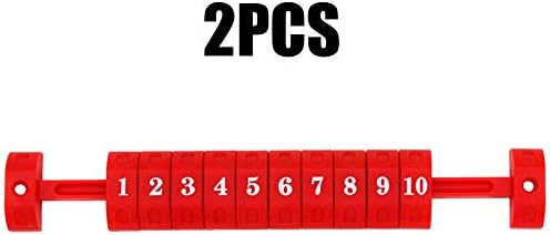 Fansipro 2PCS POOOSBOL SCORTECTERS | Unidade de pontuação universal para mesas de pebolim