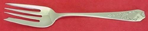 Madame Jumel por Whiting Sterling Silver Salad Fork 4-Tine 6 1/8 Flowe