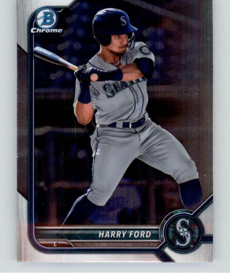 2022 Bowman Chrome Draft BDC-137 Harry Ford Seattle Mariners RC ROOKIE MLB Baseball Trading Card