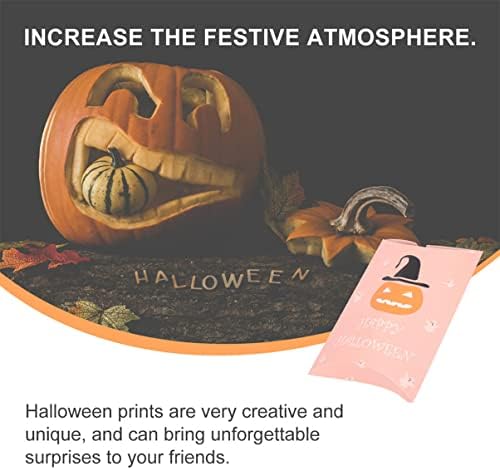 Valiclud Halloween Decor Recipientes de brilho labial 90 PCs Halloween Adorável de embalagem Recipientes de painéis de