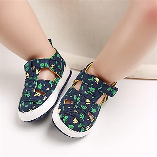 Sapatos macios moda sandálias -Sapatos de bebê de verão de berço de berço