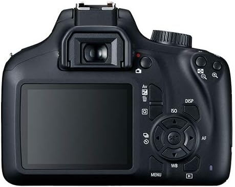 Canon EOS 4000D/Rebel T100 Digital SLR Câmera Corpo com Canon EF-S 18-55mm f/3.5-5.6 Lente 3 kit DSLR Faciado com pacote