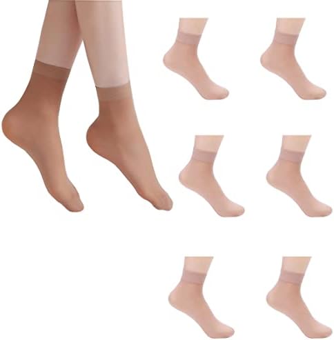 Experimente meias descartáveis ​​Peds Peds Footies Slip de nylon descartável em meias para hóspedes femininos de cor negra negra