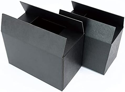 SHUKELE LPHZ914 5PCS/10PCS Black Carton Black Carton Black Jewelis de Bolding Jóias de Pacotamento de Jóias de Pacotamento de Caixa de Pacotes de Caixa Pequena Presentes de Caixa Pequena