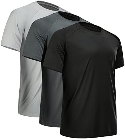 CE 'CERDR Mens Camisas de treino rápido de desempenho seco de manga curta camisas atléticas