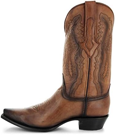 SOTO BOOTS MENS MONS POLHADO DE TOE COWBOY BOTAS H50030