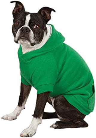 Hoodie de lã Zack & Zoey para cães, de 16 , verde