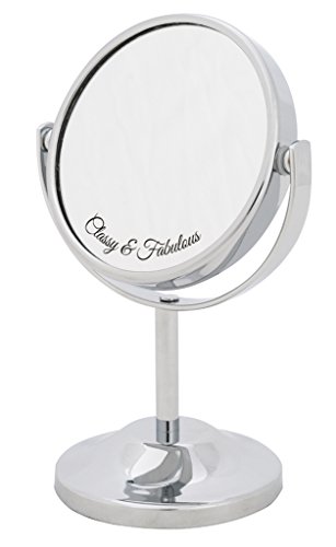 Danielle 4x Mini Vaity Mirror com citação, elegante e fabulosa