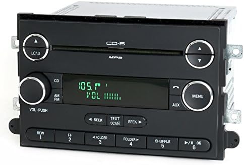 1 Rádio da fábrica 638-02545-BT AM/FM Rádio 6 CD player de cd player AM/FM/CD/MP3 com Bluetooth Remanufacured Black OE Número da