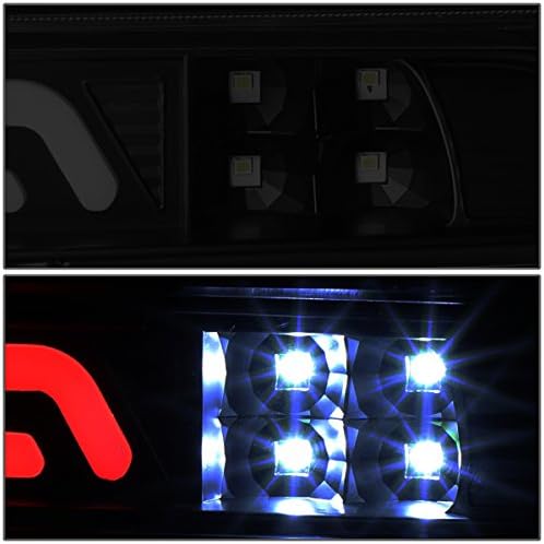Motor de DNA 3BL-TTU07-3D-LED-BK-SM LABRE DE LED BLAT 3D LED Terceira luz do freio de cauda [Compatível com 07-18 tundra]