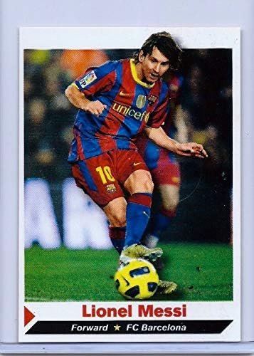 Sports Illustrated Rare Lionel Messi 2011 Cartão de futebol 51 com carregador superior!
