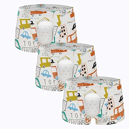 Izzya 3 PCs Prepúcio Cirurgia de Cirurgia para crianças Os shorts de algodão respirável aceleram a cura