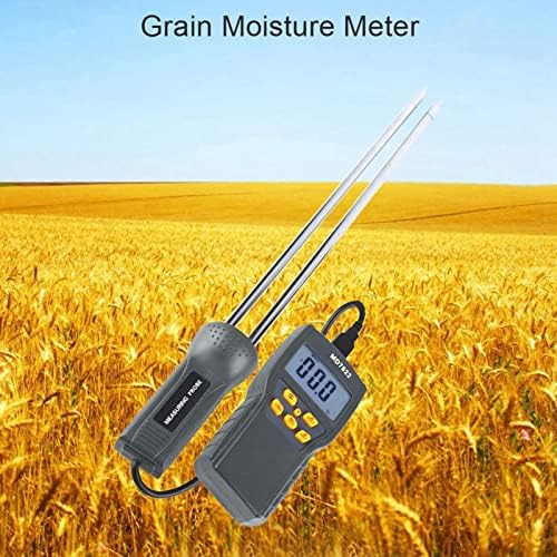 Medidor de umidade de grãos, Digital LCD Display Digital Handheld Horday Analyzer Testador de umidade para Wheat Corn Paddy
