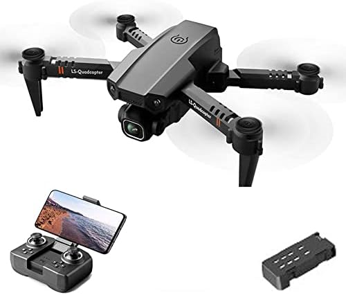 Prendre Drones com câmera para adultos 4K, FPV Video ao vivo de 120 ° de larga angular quadropável para iniciantes