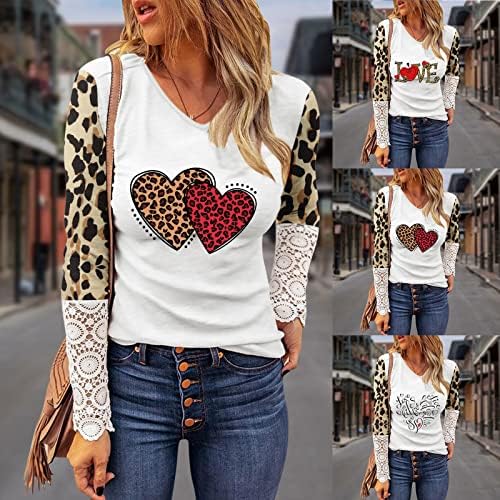 Pmmqrrkuu leopardo colorido camisas para mulheres de manga comprida Camise