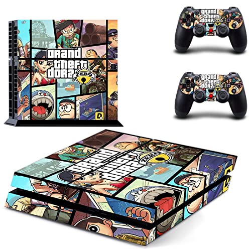 Para PS5 Disc - Game Grand GTA Roubo e Auto PS4 ou Ps5 Skin Skin para PlayStation 4 ou 5 Console e Controladores Decalque Vinil