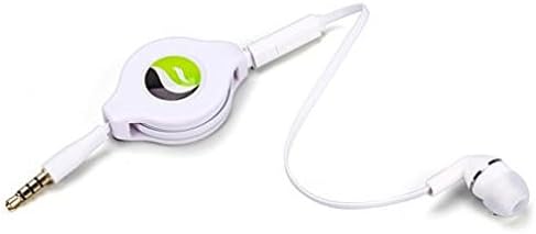 Fone de ouvido mono retrátil de 3,5 mm W MIC para Stylo 5 Telefone - fone de ouvido com handsfree do fone de ouvido