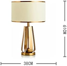 N/a lumbo de mesa lâmpada de cabeceira lâmpada americana lâmpada de estar criativa simples, várias sala de estudo lâmpada decorativa de metal dourado