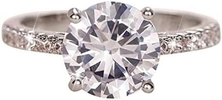 2023 Novo anel de casamento geométrico para mulheres anel de strass anel prateado anel de strassina geométrica linhas de anel
