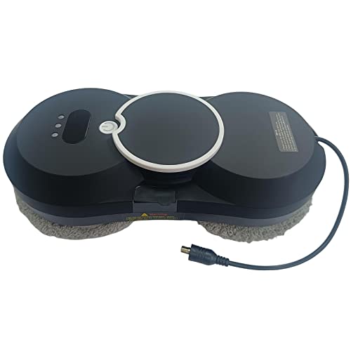 Petsola Janela Vacuum Cleaner Forte Controle remoto 2800pa para ao ar livre, preto