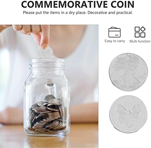 Vosareia 2021 U.S. Eagle Coin Collectors U.S. Coin Coins Comemoration Moedas de aço para colecionadores