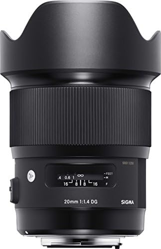 Sigma 20mm F1.4 Art DG HSM Lens para Nikon